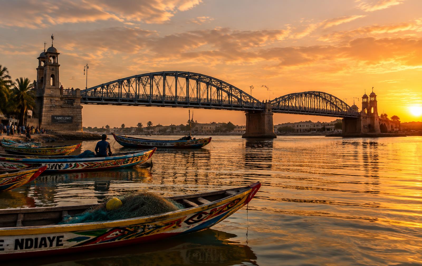 Le pont Faidherbe à Saint-Louis